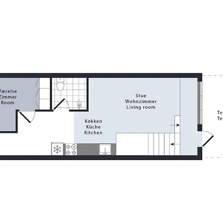 Unique, Newly Renovated On Strandvejen Close To The Sea *